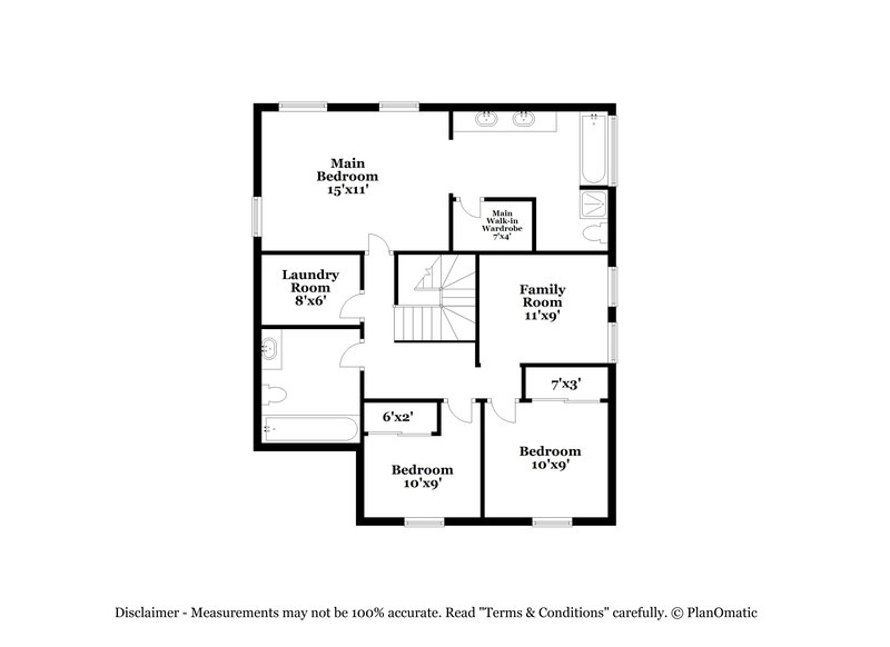 1,915/Mo, 10127 Mayflower Bay Ave Las Vegas, NV 89166 Floor Plan View 2