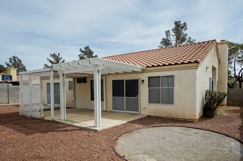 1,975/Mo, 4829 Breezy Day Drive North Las Vegas, NV 89031 Rear View