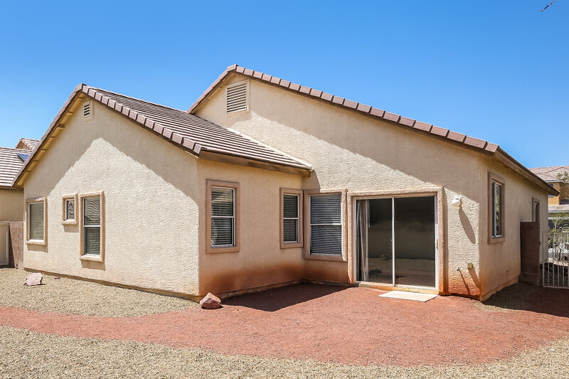 1,945/Mo, 3635 Prairie Orchid Avenue North Las Vegas, NV 89081 Rear View