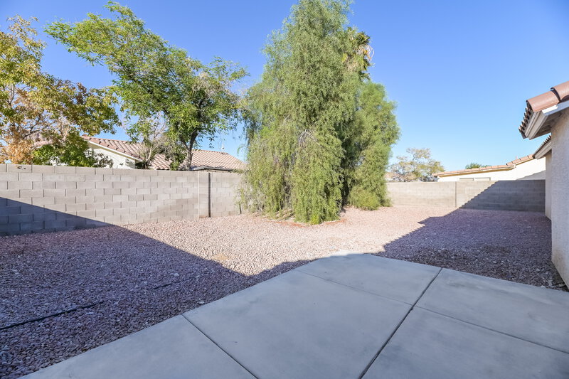 2,810/Mo, 118 Sugarbush Ln North Las Vegas, NV 89031 Backyard View