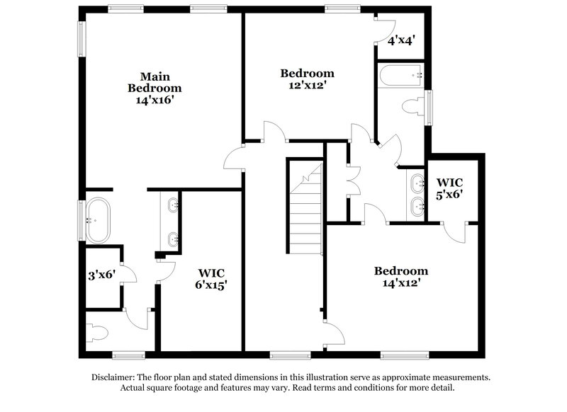 2,065/Mo, 6640 Frances Celia Ave Las Vegas, NV 89122 Floorplan View 2