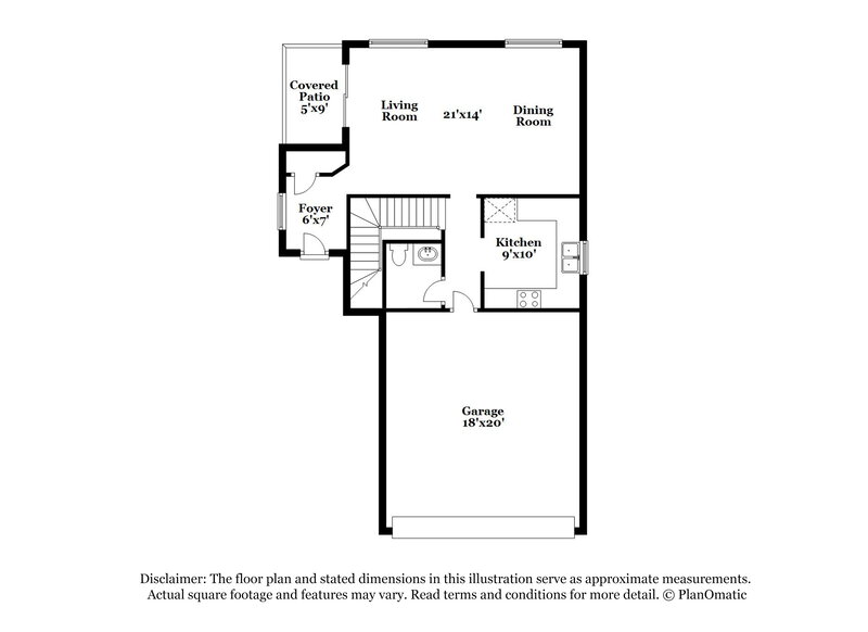 2,005/Mo, 3673 Winter Whitetail Street Las Vegas, NV 89122 Floor Plan View