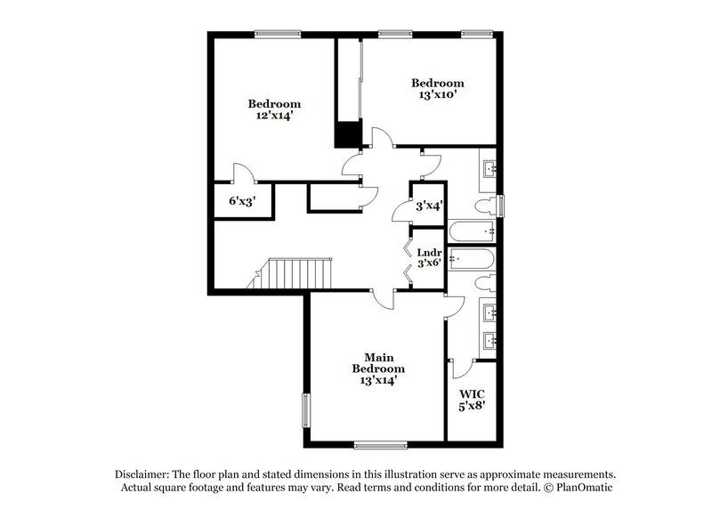 2,005/Mo, 3673 Winter Whitetail Street Las Vegas, NV 89122 Floor Plan View 2