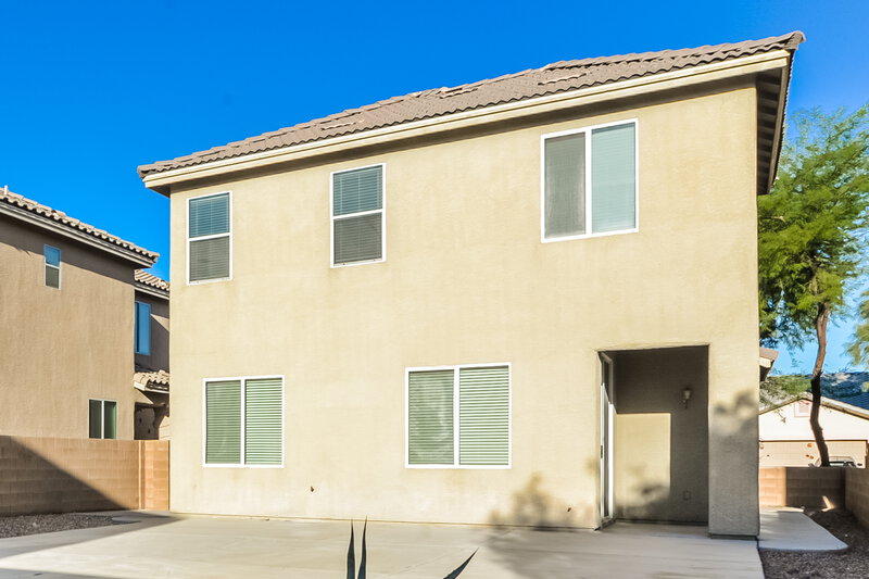 2,005/Mo, 3673 Winter Whitetail Street Las Vegas, NV 89122 Rear View