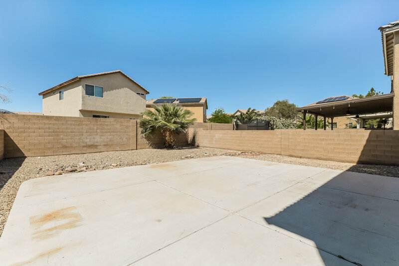 1,950/Mo, 3673 Winter Whitetail Street Las Vegas, NV 89122 Rear View 2