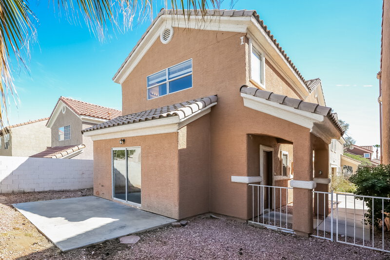 1,915/Mo, 1468 Little Spring Court Las Vegas, NV 89128 Rear View