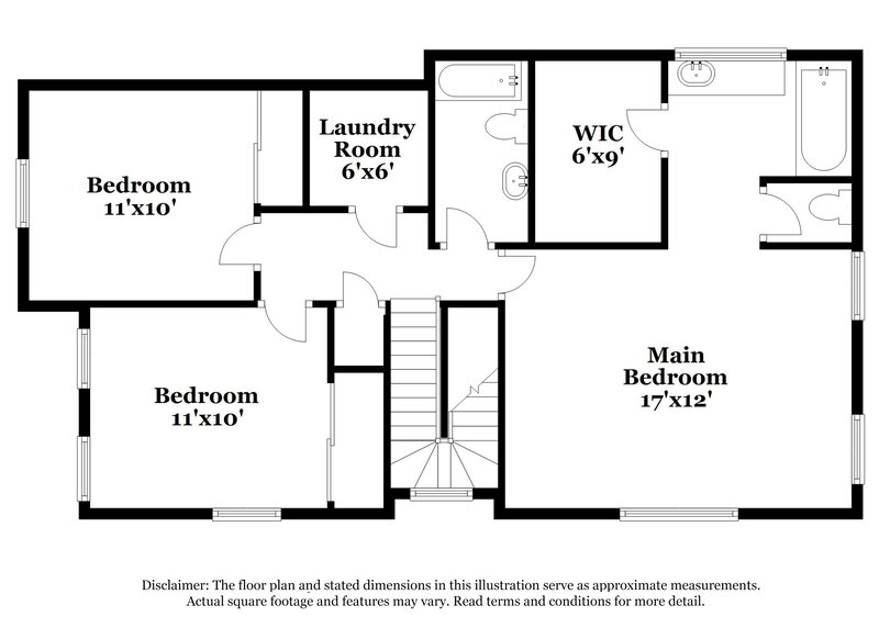 2,860/Mo, 10381 Adrianna Avenue Las Vegas, NV 89129 Floor Plan View 2