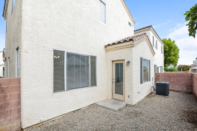 1,695/Mo, 2707 Positive Court North Las Vegas, NV 89031 Rear View
