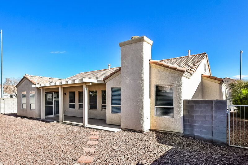 3,340/Mo, 2317 Jean Paul Avenue North Las Vegas, NV 89031 Rear View
