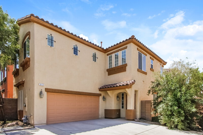 2,230/Mo, 613 Palm Wash Lane Henderson, NV 89011 Front View