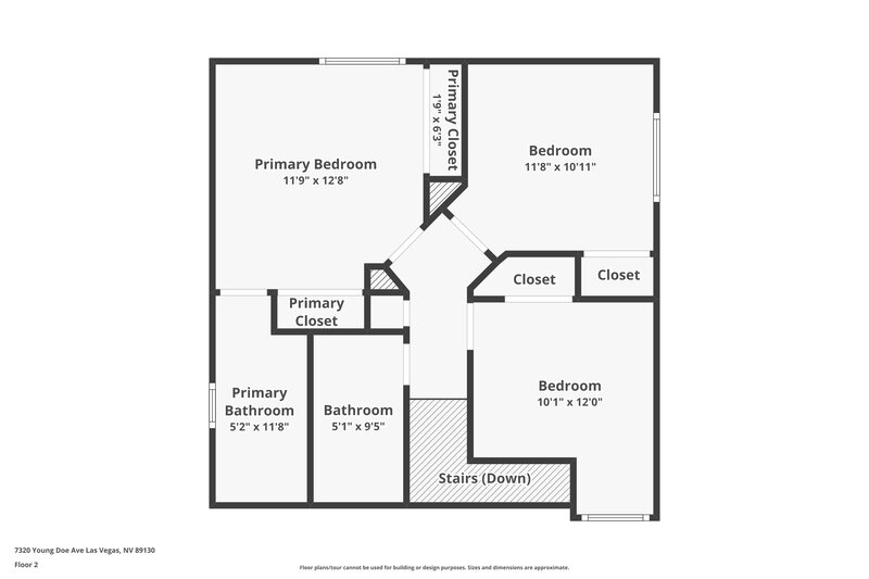 1,790/Mo, 7320 Young Doe Avenue Las Vegas, NV 89130 Floor Plan View 2