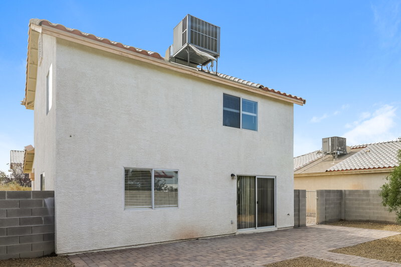1,790/Mo, 7320 Young Doe Avenue Las Vegas, NV 89130 Rear View