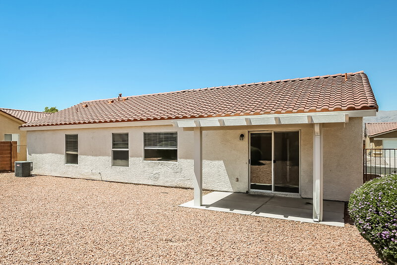 1,875/Mo, 3009 Honeysuckle Ave North Las Vegas, NV 89031 Rear View