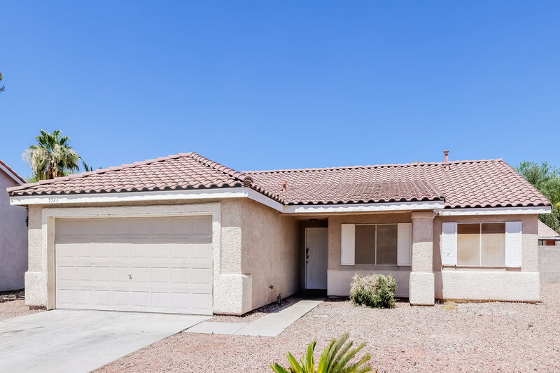 1,875/Mo, 5323 Sable Court North Las Vegas, NV 89031 Front View