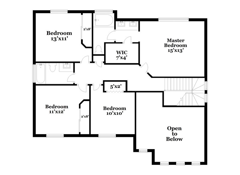 2,350/Mo, 5340 Chino Heights St North Las Vegas, NV 89081 Floor Plan View