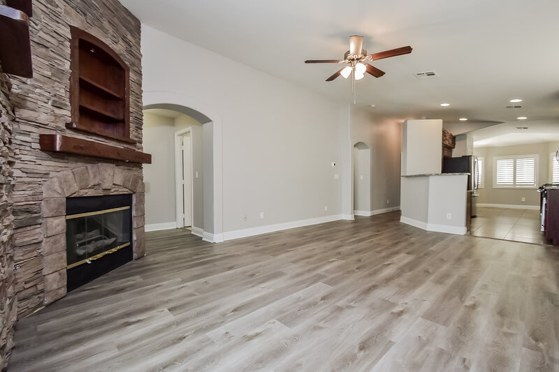 1,860/Mo, 4842 Drifting Pebble St North Las Vegas, NV 89081 Living Room View 2