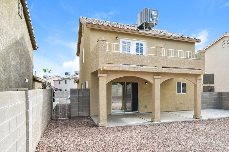 2,160/Mo, 6017 Pebble Grey Lane Las Vegas, NV 89130 Rear View