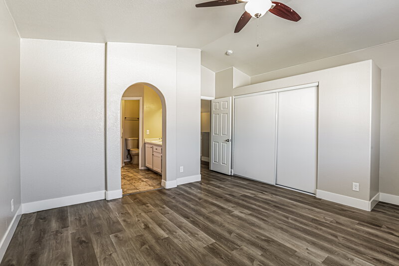 1,850/Mo, 2110 Big Boulder Drive North Las Vegas, NV 89031 Main Bedroom View 2