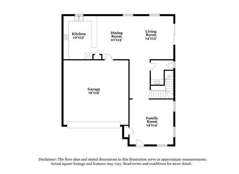 2,090/Mo, 4501 Lilac Field Ct North Las Vegas, NV 89031 Floor Plan View