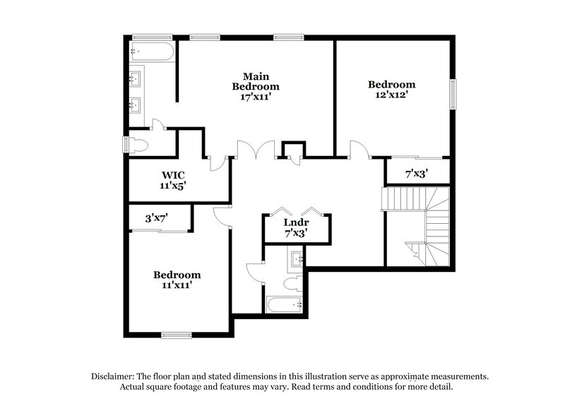2,090/Mo, 4501 Lilac Field Ct North Las Vegas, NV 89031 Floor Plan View 2