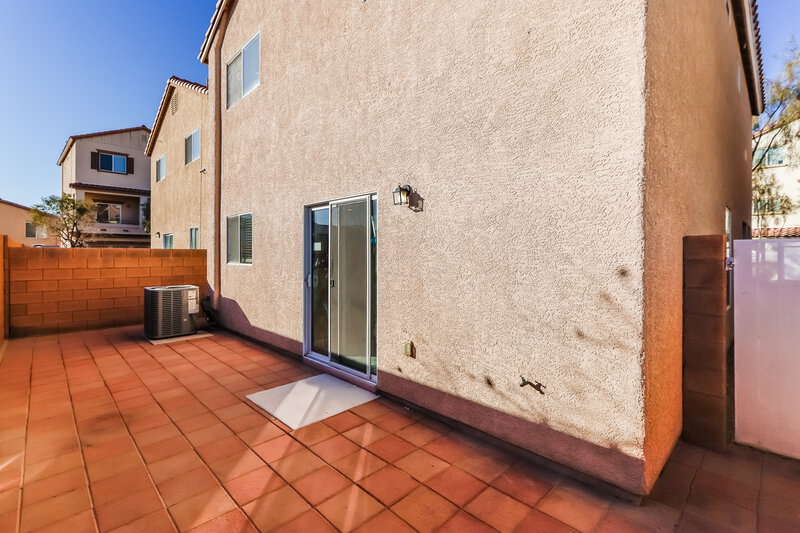 2,015/Mo, 7936 Storyland Street Las Vegas, NV 89139 Rear View