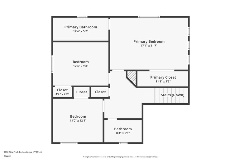 2,010/Mo, 8832 Pine Pitch Drive Las Vegas, NV 89143 Floorplan View 2