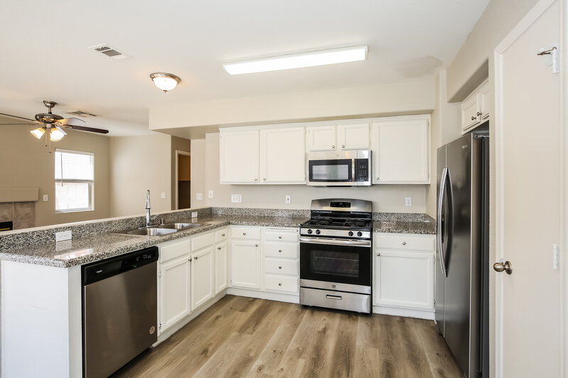 2,090/Mo, 9009 Ballad Avenue Las Vegas, NV 89129 Kitchen View