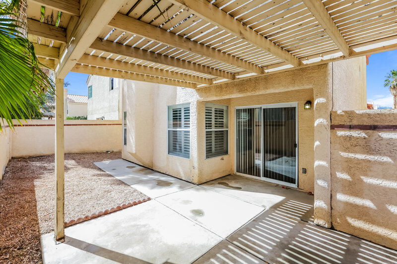 2,230/Mo, 4136 Glenfield Circle Las Vegas, NV 89129 Rear View
