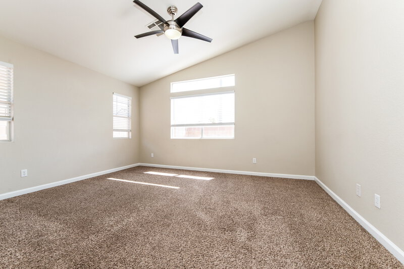 2,295/Mo, 5916 Round Castle Street Las Vegas, NV 89130 Main Bedroom View