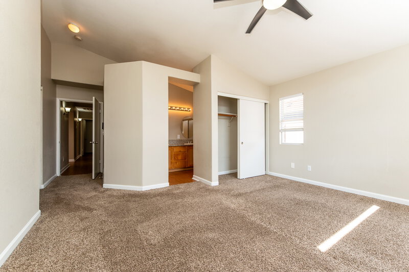 2,295/Mo, 5916 Round Castle Street Las Vegas, NV 89130 Main Bedroom View 2