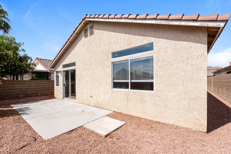 2,295/Mo, 5916 Round Castle Street Las Vegas, NV 89130 Rear View 2