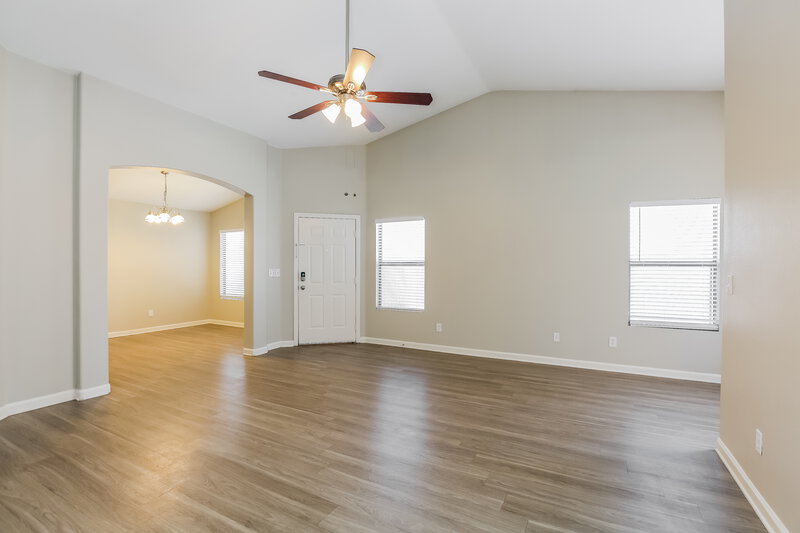 2,870/Mo, 4532 Possum Berry Lane North Las Vegas, NV 89081 Living Room View 4