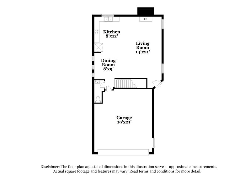 1,745/Mo, 8261 Apple Spice Street Las Vegas, NV 89143 Floorplan View
