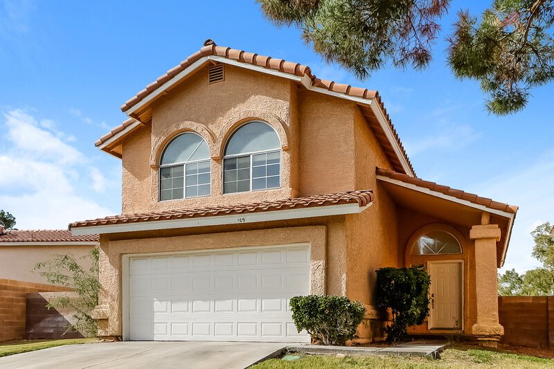 1,870/Mo, 109 Quiet Desert Lane Henderson, NV 89074 Front View