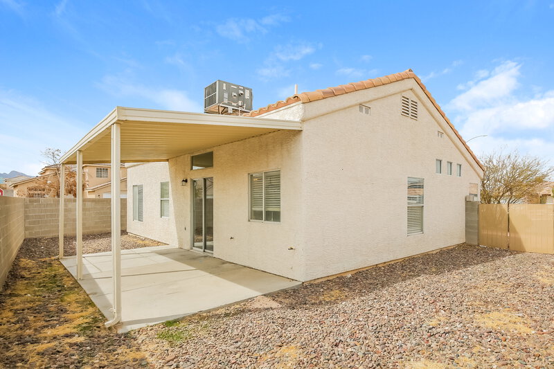1,985/Mo, 3219 Panamint Ct North Las Vegas, NV 89032 Rear View