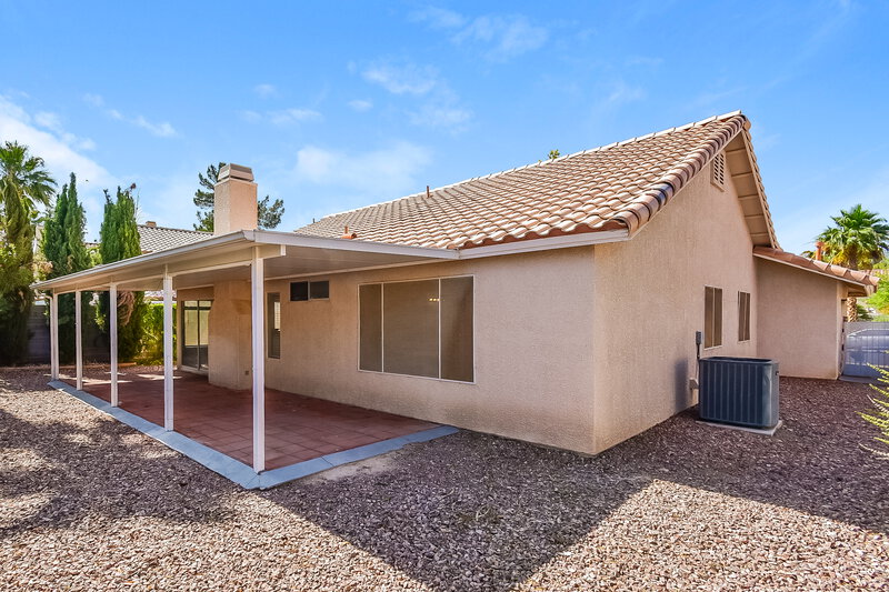 2,930/Mo, 1621 Running Creek Drive North Las Vegas, NV 89031 Rear View