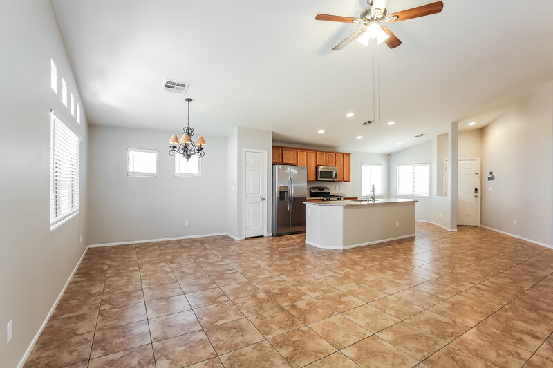 2,070/Mo, 5936 Crestmont Dr North Las Vegas, NV 89031 Living Room View 2