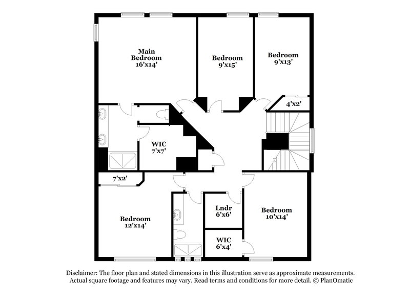 2,125/Mo, 6024 Gum Springs St North Las Vegas, NV 89081 Floor Plan View 2