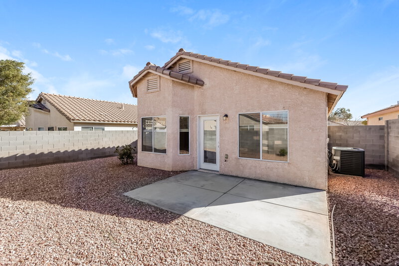 2,030/Mo, 7836 Scammons Bay Ct Las Vegas, NV 89129 Rear View