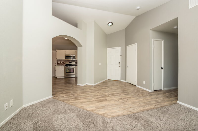 1,890/Mo, 4722 Checker Way North Las Vegas, NV 89031 Living Room View 2