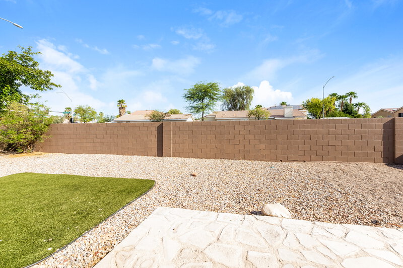 1,890/Mo, 4722 Checker Way North Las Vegas, NV 89031 Rear View