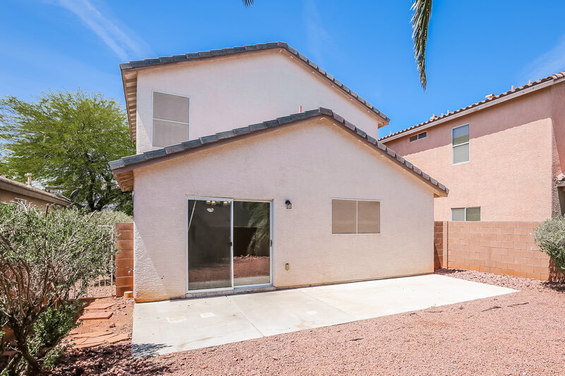 2,195/Mo, 8536 Warthen Meadows St Las Vegas, NV 89131 Rear View