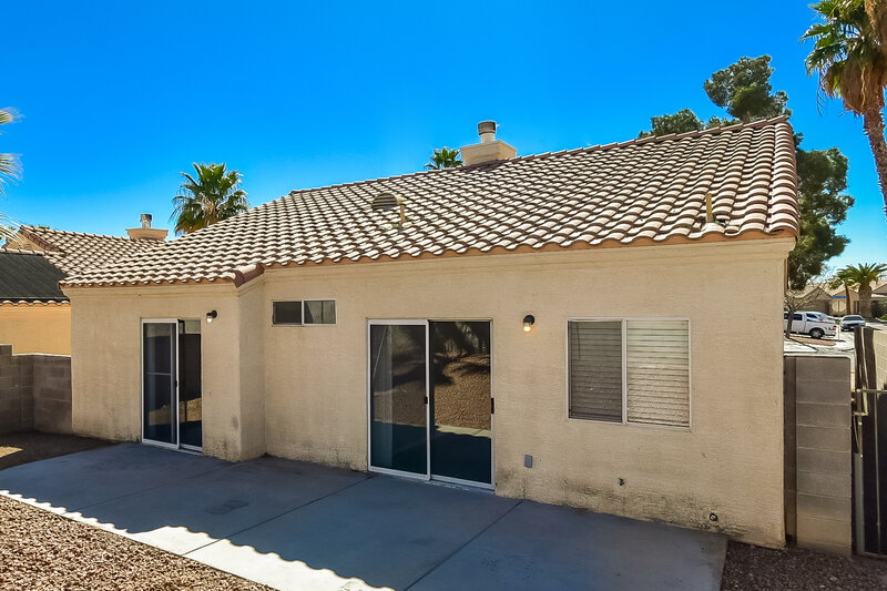 1,920/Mo, 534 Rancho Del Norte Dr North Las Vegas, NV 89031 Rear View