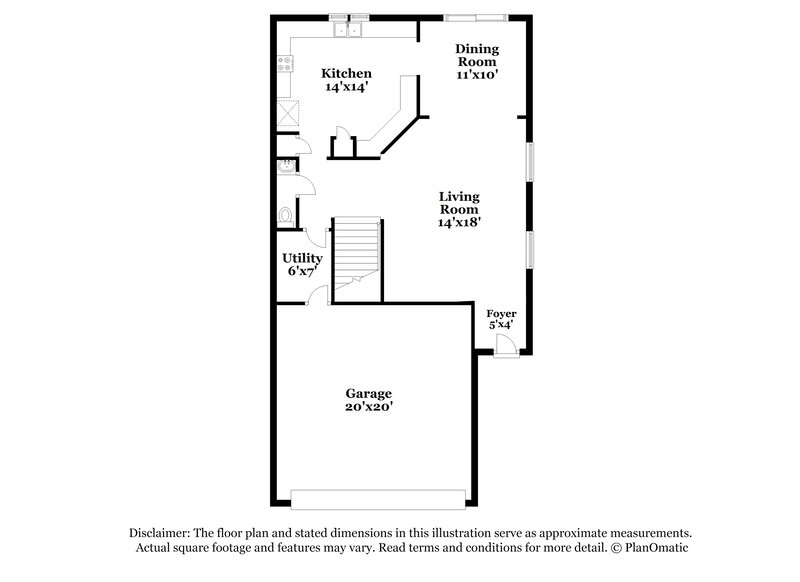 2,170/Mo, 40 Desert Palm Dr Las Vegas, NV 89183 Floor Plan View