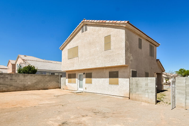 1,985/Mo, 9349 Leaping Lilly Ave Las Vegas, NV 89129 Rear View