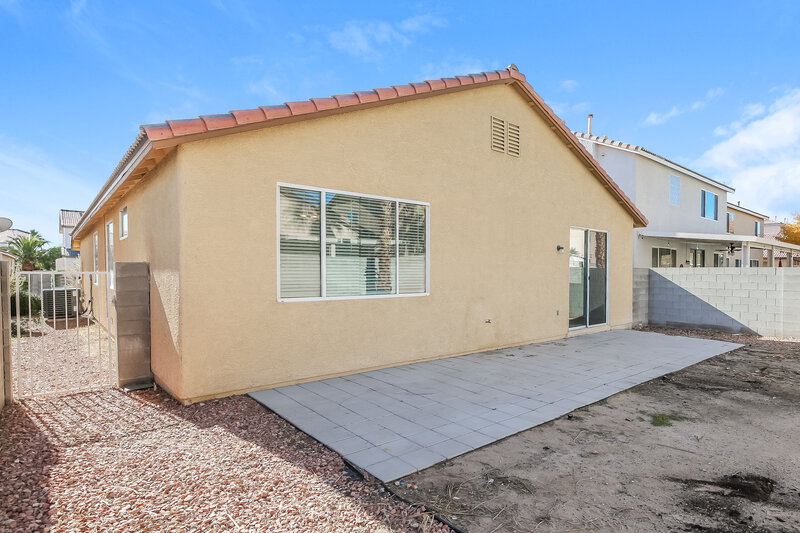 2,035/Mo, 1928 Caribou Creek Ct North Las Vegas, NV 89031 Rear View