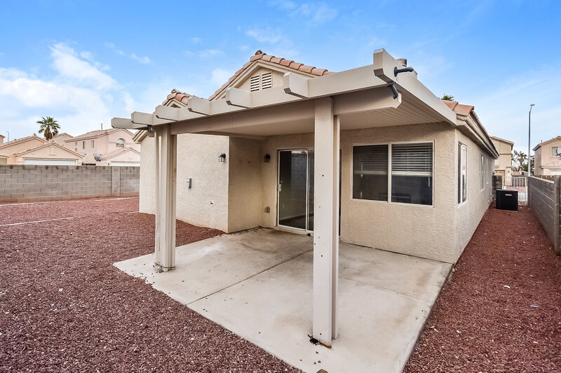 1,855/Mo, 3445 Golden Pedal St Las Vegas, NV 89129 Rear View