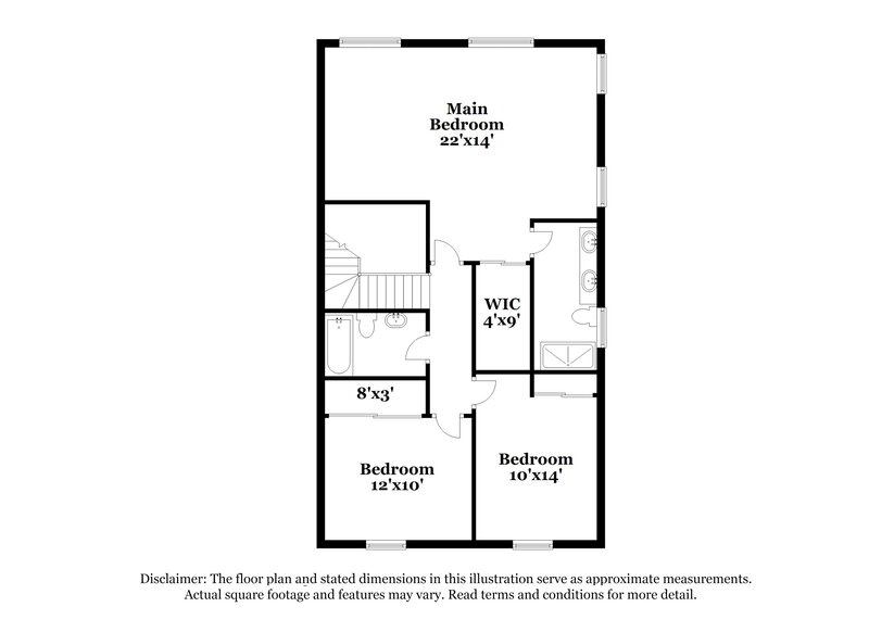2,155/Mo, 168 Sitka Spruce Street Henderson, NV 89015 Floor Plan View 2