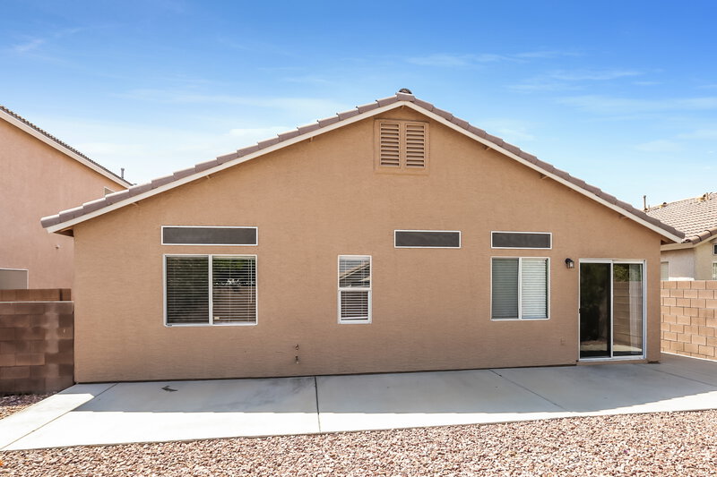 2,050/Mo, 516 Shallow Mist Ct North Las Vegas, NV 89032 Rear View