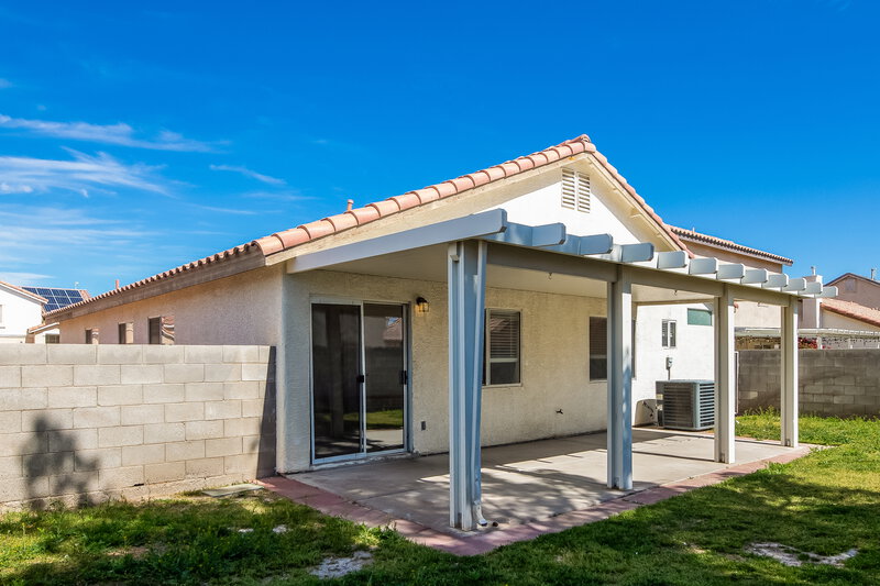 2,040/Mo, 3105 Macaroon Way North Las Vegas, NV 89031 Rear View